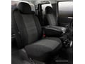 Picture of Fia Oe Custom Seat Cover - Tweed - Charcoal - Front - Split Seat 40/20/40 - Adjustable Headrests - Armrest/Storage - Built In Seat Belts