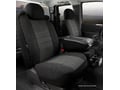 Picture of Fia Oe Custom Seat Cover - Tweed - Charcoal - Front - Split Seat 40/20/40 - Adj. Headrests - Built In Seat Belts - Armrest w/o Storage