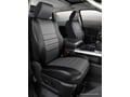 Picture of Fia LeatherLite Custom Seat Cover - Gray/Black - Bucket Seats