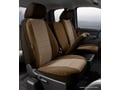 Picture of Fia Oe Custom Seat Cover - Tweed - Taupe - Front - Split Seat 40/20/40 - Adj. Headrests - Armrest/Storage - Cushion Storage - Crew Cab - Regular Cab