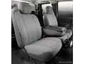 Picture of Fia Seat Protector Custom Seat Cover - Poly-Cotton - Gray - Front - Split Seat 40/20/40 - Built In Seat Belts - Armrest