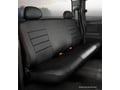 Picture of Fia LeatherLite Custom Seat Cover - Rear - Bench Seat - Solid Black