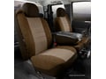 Picture of Fia Oe Custom Seat Cover - Tweed - Taupe - Front - Split Seat 40/20/40 - Adjustable Headrests - Built In Seat Belts - Fixed Backrest On 20 Portion