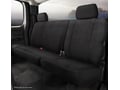 Picture of Fia Wrangler Solid Seat Cover - Rear - Black - Split Seat - 40/60 w/Adjustable Headrests - Built In Center Seat Belt - Fold Flat Backrest