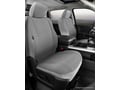 Picture of Fia Wrangler Solid Seat Cover - Front - Gray - Bucket Seats - Removable Headrests