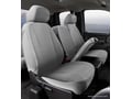 Picture of Fia Wrangler Solid Seat Cover - Front - Black - Split Seat - 40/20/40 - Built In Center Seat Belt/Side Air Bag - Center Armrest/Cushion Compartment - Removable Head Rest