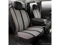 Picture of Fia Wrangler Custom Seat Cover - Saddle Blanket - Black - Front - Split Seat 40/20/40 - Adj. Headrests - Armrest/Storage - Built In Seat Belts