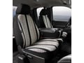 Picture of Fia Wrangler Custom Seat Cover - Saddle Blanket - Black - Front - Split Seat 40/20/40 - Adj. Headrests - Armrest w/Cup Holder - No Cushion Storage