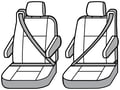 Picture of Covercraft Leatherette PrecisionFit Second Row Seat Covers