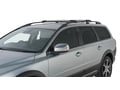 Picture of Rhino-Rack Roof Rack wtih Vortex Stealth Bars - 2 Black Bars - w/Roof Rails
