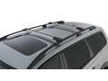 Picture of Rhino-Rack Roof Rack wtih Vortex Stealth Bars - 2 Black Bars - w/Roof Rails