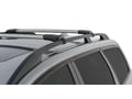 Picture of Rhino-Rack Roof Rack wtih Vortex Stealth Bars - 2 Black Bars - w/Roof Rails