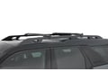 Picture of Rhino-Rack Roof Rack wtih Vortex Stealth Bars - 2 Black Bars - w/Roof Rails