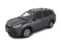 Picture of Rhino-Rack Roof Rack wtih Vortex Stealth Bars - 2 Black Bars - w/Roof Rails
