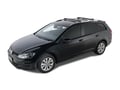 Picture of Rhino-Rack Roof Rack wtih Vortex Stealth Bars - 2 Black Bars - w/Roof Rails
