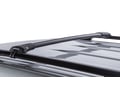 Picture of Rhino-Rack Roof Rack wtih Vortex Stealth Bars - 2 Black Bars - w/Roof Rails - Excl. Z71 models