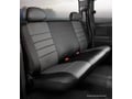 Picture of Fia LeatherLite Custom Seat Cover - Rear Seat - Bench Seat - Gray - Adjustable Headrests - Center Armrest with Cup Holder