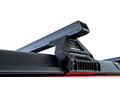 Picture of Rhino Rack Roof Rack w/Heavy Duty Bars & RL110 Legs - 2 Black Bars - 4 Door Model Hard Top