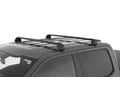 Picture of Rhino-Rack Roof Rack w/Vortex Bars & ROC25 Flush Mount Legs - 2 Black Bars