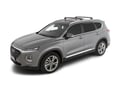 Picture of Rhino-Rack Roof Rack w/Vortex Bars & RVP Legs - 2 Black Bars - w/Flush Rails