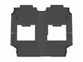 Picture of WeatherTech FloorLiners - 2nd & 3rd Row - 1 Piece - Black