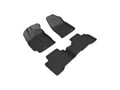 Picture of 3D MAXpider Custom Fit KAGU Floor Mat - Black - 1st & 2nd Row