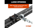Picture of Curt CrossWing 5th Wheel Safety Chain Assembly With Rail Anchors