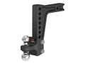 Picture of Curt Deep-Drop Adjustable Trailer Hitch Ball Mount With Dual Ball - 2