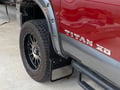 Truck Hardware Gatorback Gunmetal Plate Mud Flaps - 14
