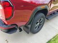Truck Hardware Gatorback Black Plate Mud Flaps - Set of 4 - 2023-2026 GMC Canyon customer photo
