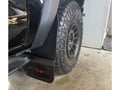 Truck Hardware Gatorback Anodized AT4X Mud Flaps - Set of 4 - Fits 2024-2026 GMC Canyon AT4X AEV customer photo