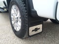 Truck Hardware Gatorback Black Bowtie Mud Flaps - Set of 4 - Fits 2020-2026 Chevy Silverado 2500/3500HD customer photo