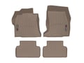 Picture of WeatherTech FloorLiners - 1st & 2nd Row - 2- Piece Rear Liner - Tan